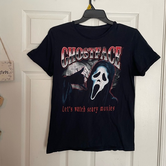 Ghostface medium Black T-Shirt - Picture 1 of 2